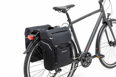 New Looxs Sports double sacoche de vélo noir gris