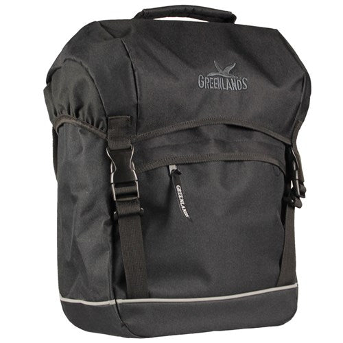 Greenlands Pannier Bag Travel 20 litres 30 x 37 x 17 cm noir