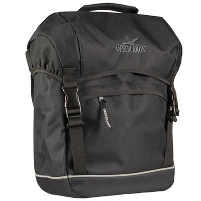 Greenlands Pannier Bag Travel 20 litres 30 x 37 x 17 cm noir