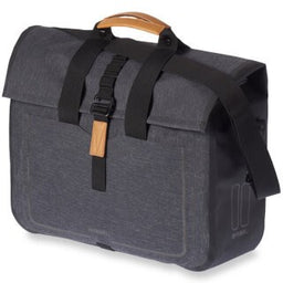 Basil Urban Dry Business Bag - sacoche étanche pour vélo, capacité 20L, couleur anthracite