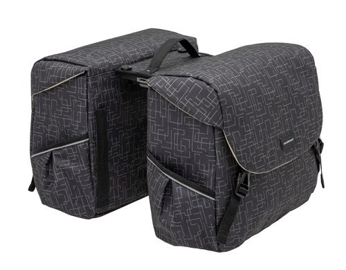 Mondi Joy Double Bicycle Sac - Eau - Répellation - Adaptateur MIK - 38L - Ivy Walnut