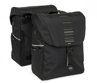 Newlooxs new looxs sac double vigo 40l polyester noir vert