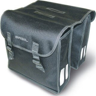 Basil Mara sacoche double pour vélo - 26L - noir