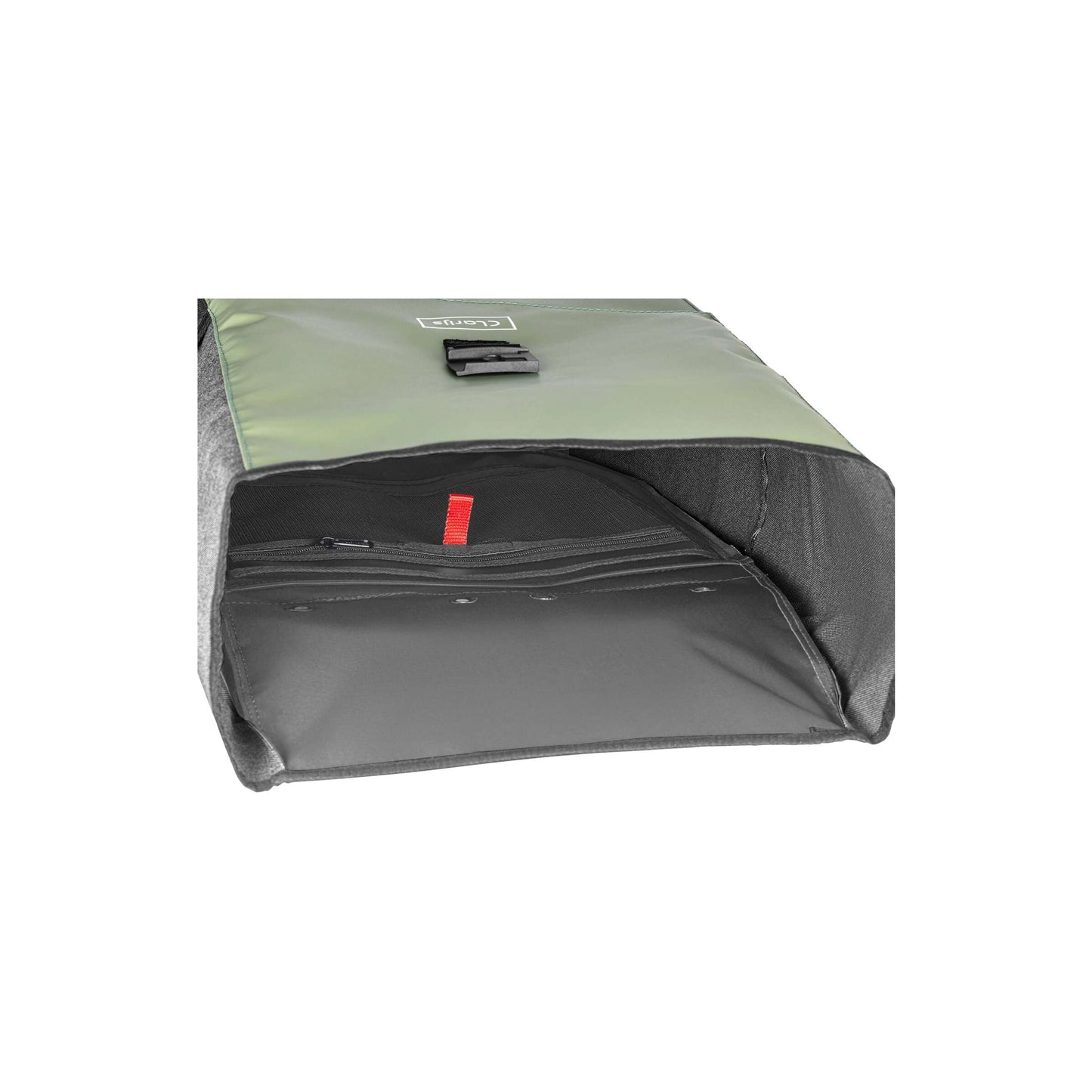 Clarijs sac à dos variobag 24l olive gris