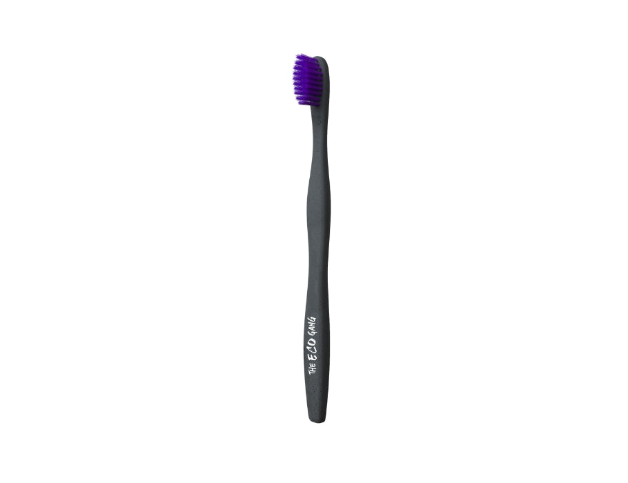 La brosse à dents à base d'éco gangs violet violet