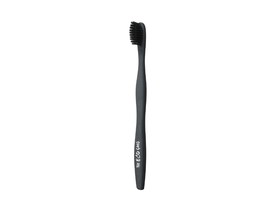 La brosse à dents à base d'éco gang noire sensible