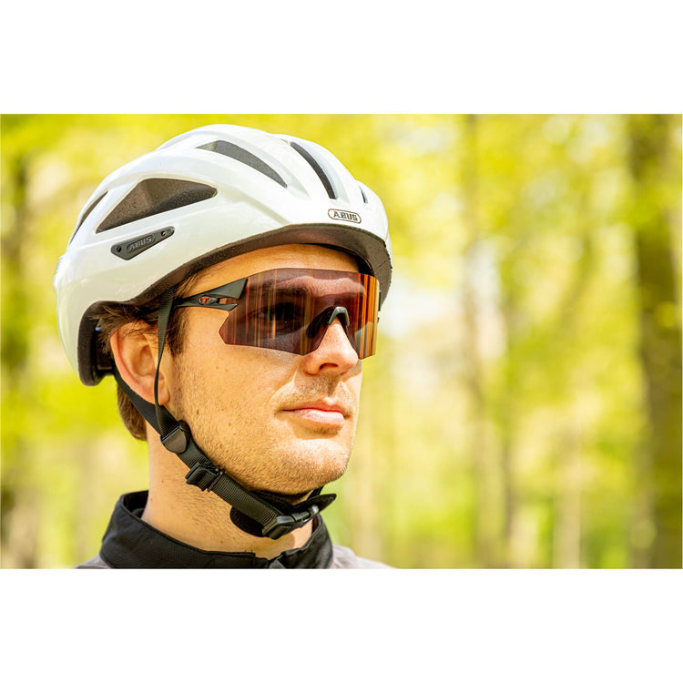 Tifosi Lunettes de rail Black Clarion Red Phototec (L XL)