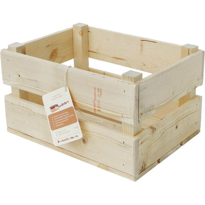 Caisse de vélo b1 Blank Vuren Wood 40x30x24cm