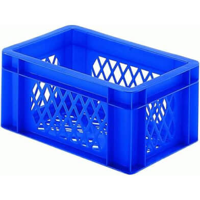 Caisse à vélo caisse à bagages mini bleu 30x20x14.5cm