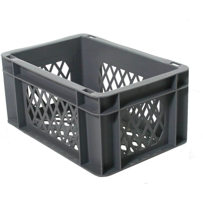 Caisse à vélo de caisse de caisse mini gris 30x20x14.5 cm