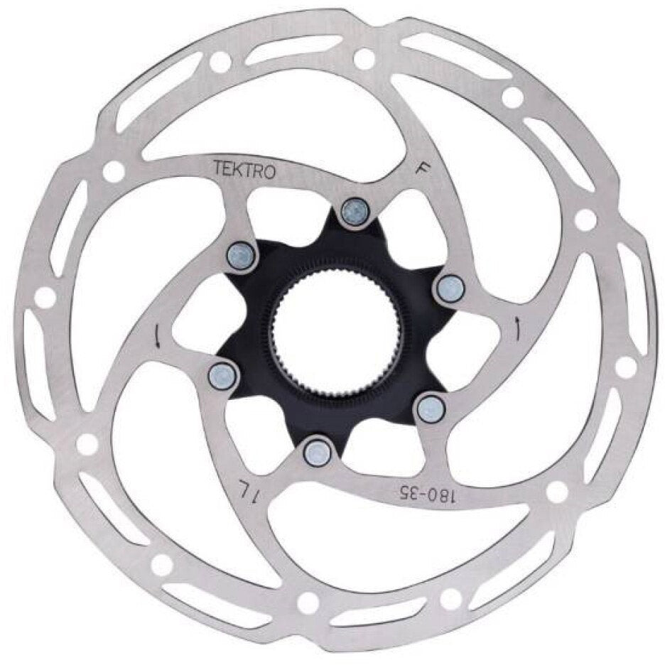 TEKTRO Brake Disc TR180-351 Ø180mm Centerlock Silver (emballage d'atelier)