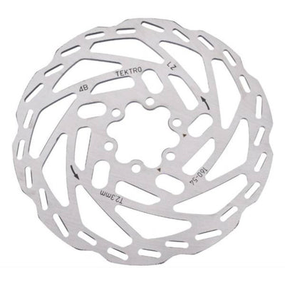 Rotor de frein à disque tektro TR160-54 Ø160 2,3 mm, argent