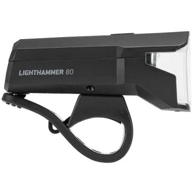 Trelock kit d'éclairage lighthammer 80 80lux usb