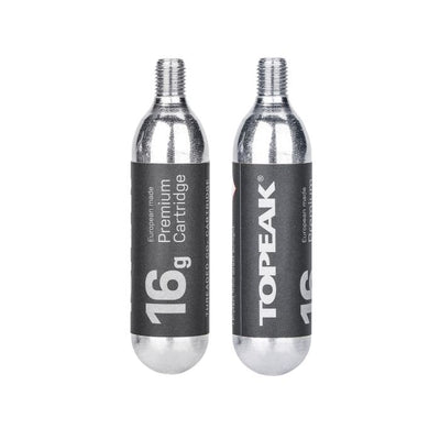 Cartouche co2 Topeak 16g menacée (2 pièces)