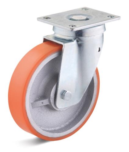 Roulette pivotante Torwegge robuste 125x50mm
