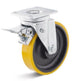 Roulette pivotante Torwegge + frein robuste 200x50mm