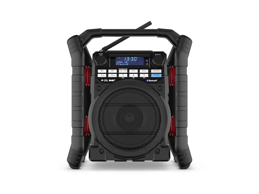 Perfectpro radio de chantier team player dab+ bluetooth rechargeable