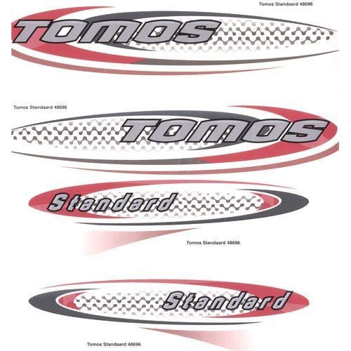 Tomos Transfer-Set Tomos Standard Red