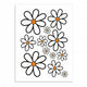 Ensemble de transfert Magrites Rouge blanc 94x24cm