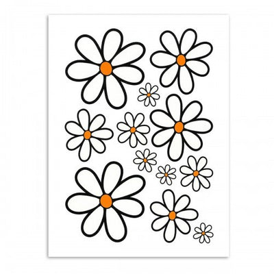 Ensemble de transfert Magrites Rouge blanc 94x24cm