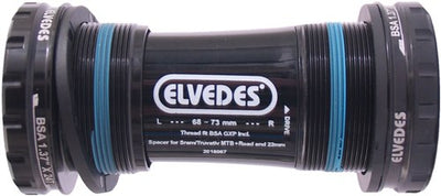 Support de pédalier Elvedes Hollowtech Sram Truvativ Mtb Race Noir