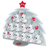 Trudi sc hibou présentoir blanc : 12 pcs (rempli) (19533)