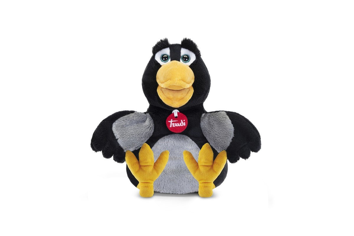 Corbeau marionnette Trudi : 17x25x22 cm (s-29229)
