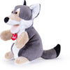 Loup marionnette Trudi : 16x25x16 cm (s-29230)