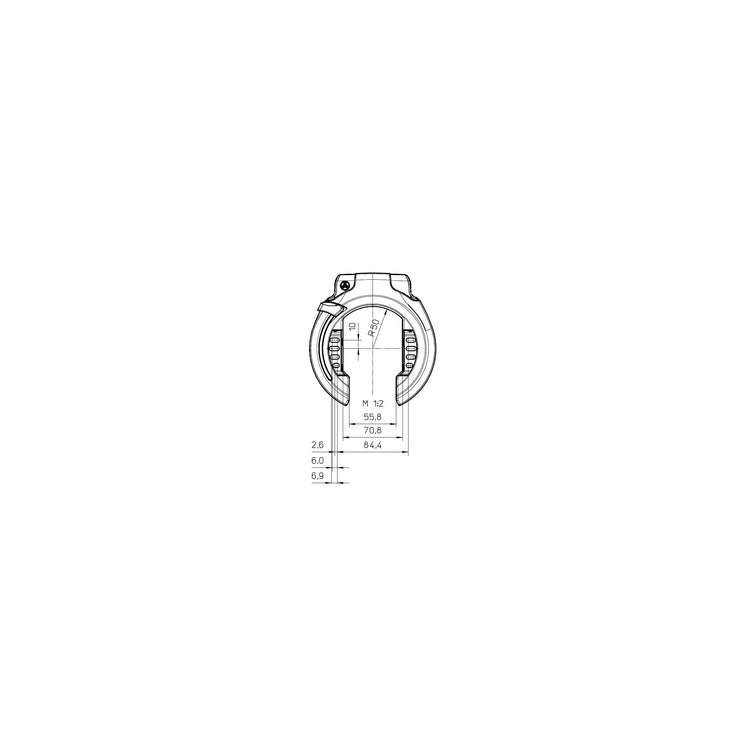 Trelock Lock Set Rs 453 Bal Naz + Zr 355 100 6 Sac