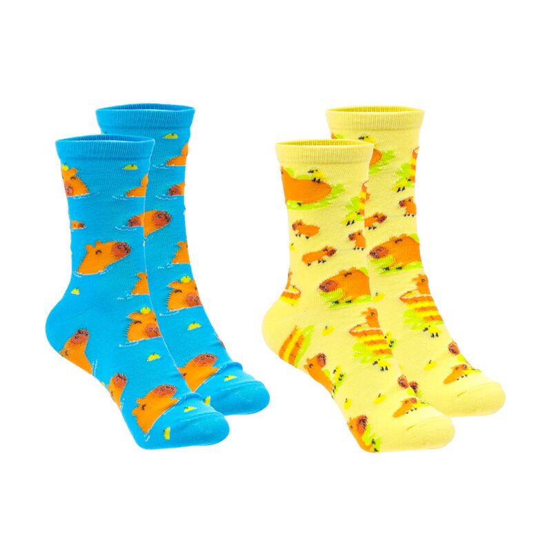 Chaussettes Capybara en tube