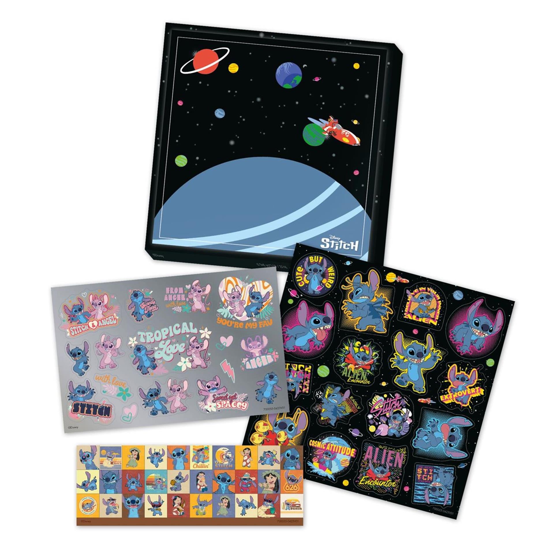 Disney Stitch - ensemble d'autocollants