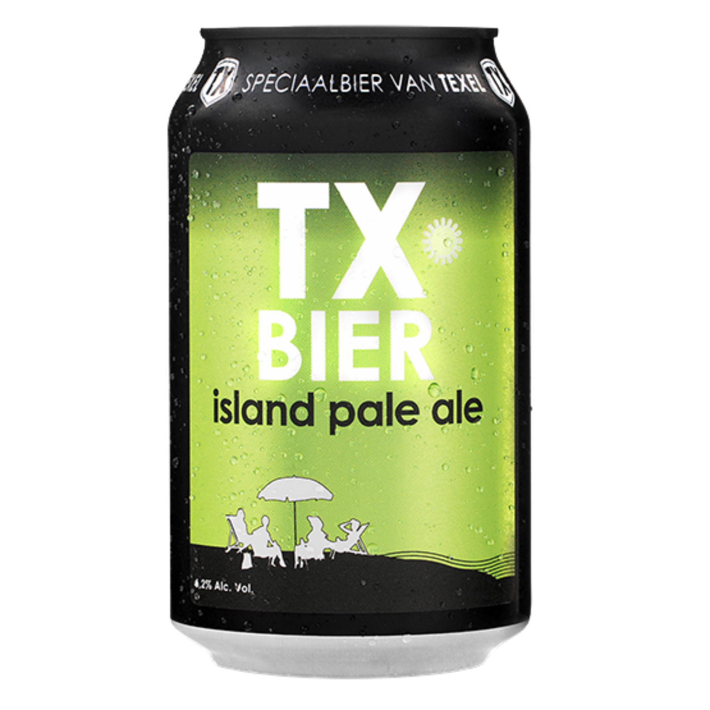 Canette de bière blonde Tx ipa island (24x33 cl)