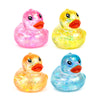 Jouets comprestiques de stress de canard aux paillettes maltose