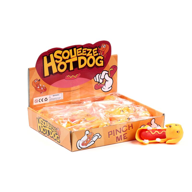 Toys extensibles pour chiens de vermers Hot Dog
