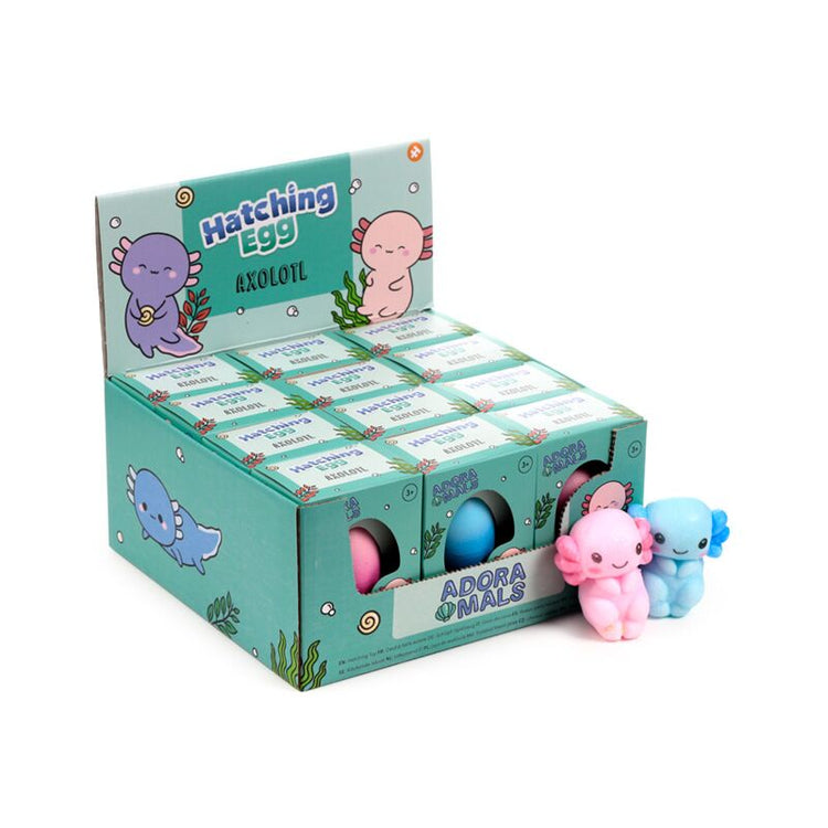 Adoramals Maddie l'œuf à couver d'axolotl