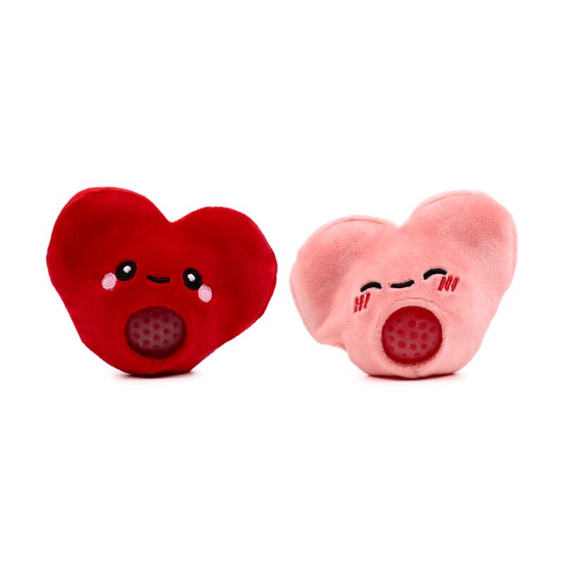 Jouet à presser coeur Queasy Squeezies J'adoramals