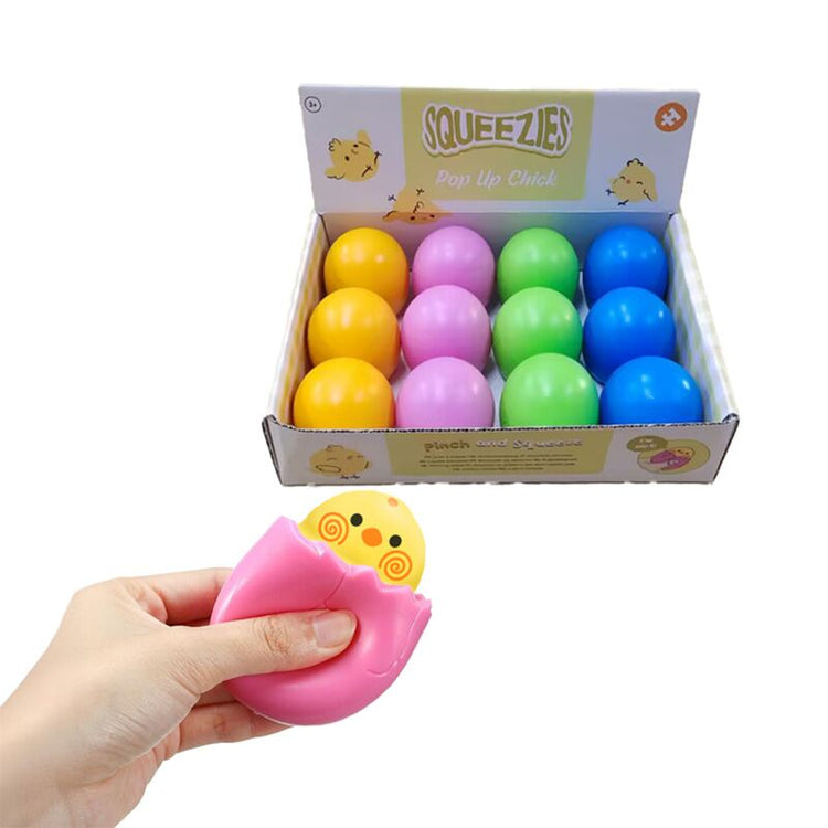 Un poussin compressible éclos au printemps sort