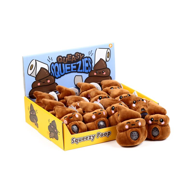 Jouet à presser les crottes Queasy Squeezies