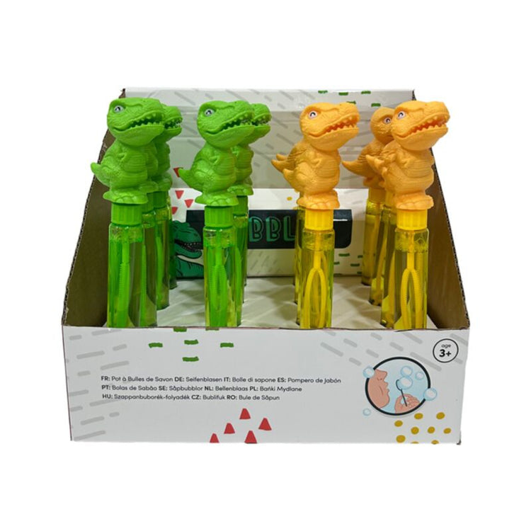 Bulle de savon dinosaure