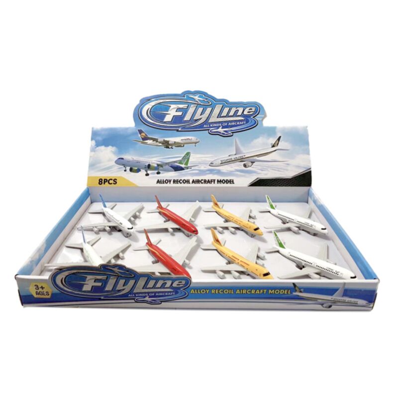Jouet d'action à friction pour avion à réaction Flyline