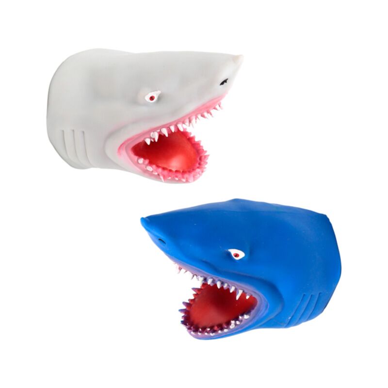 Marionnette à la main de la tête de requin