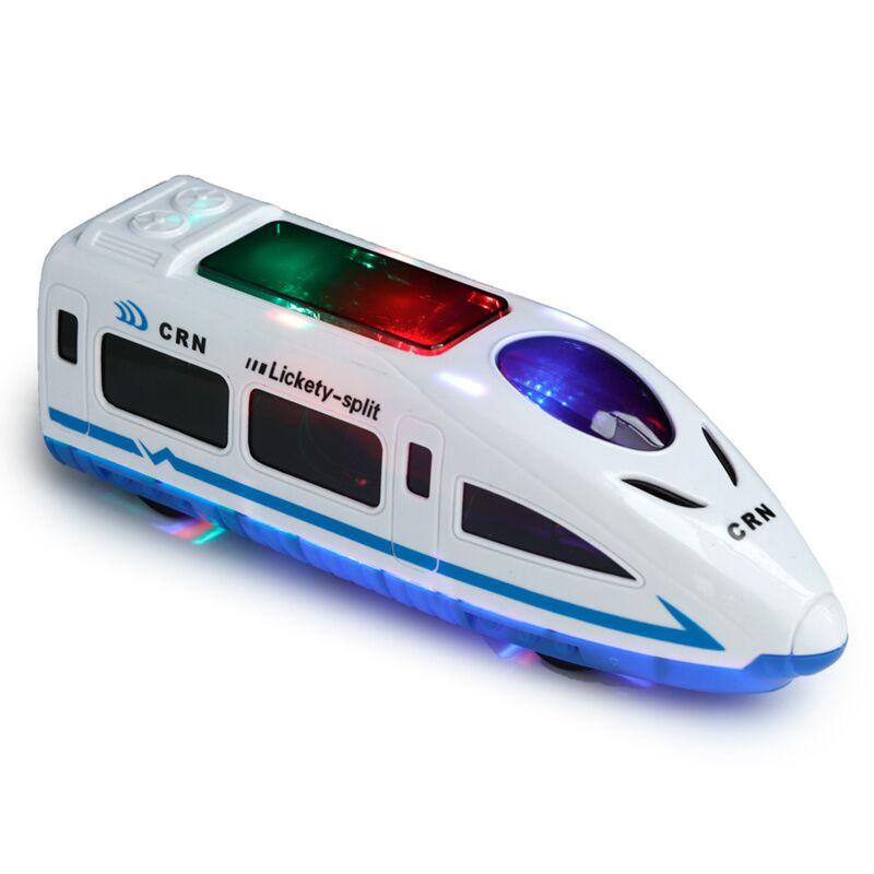 Friction clignotant un train à grande vitesse