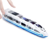 Friction clignotant un train à grande vitesse