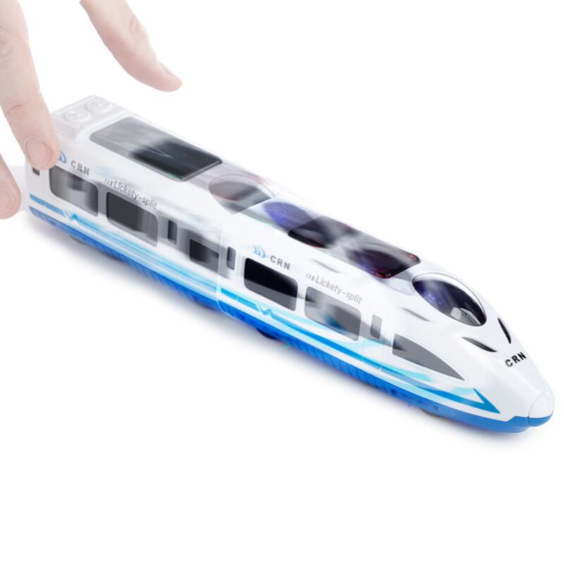 Friction clignotant un train à grande vitesse