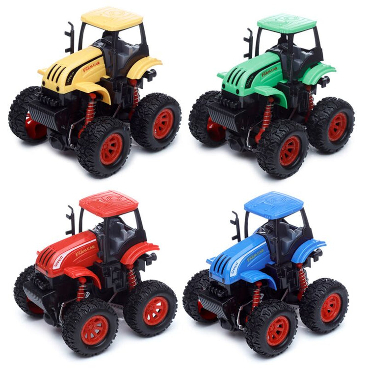 Tracteur 4x4 camion monstre cascadeur rotatif