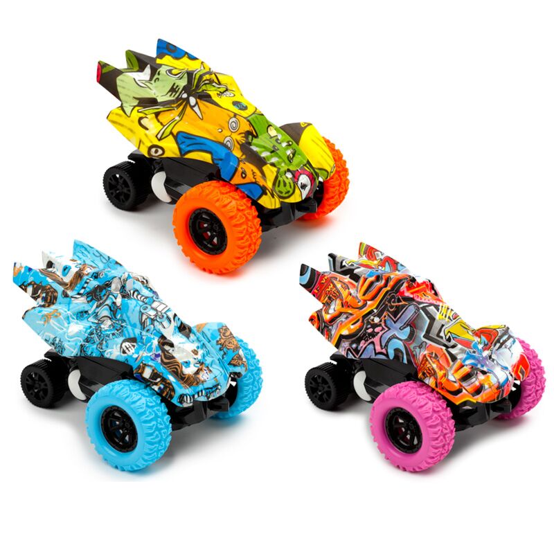 Jouet mondial de promotion de voiture cascade