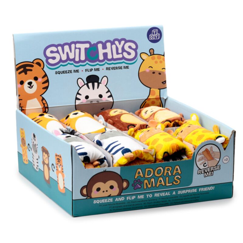 Switchlys Adoramals Zebra Girafe Tiger AAP Toys