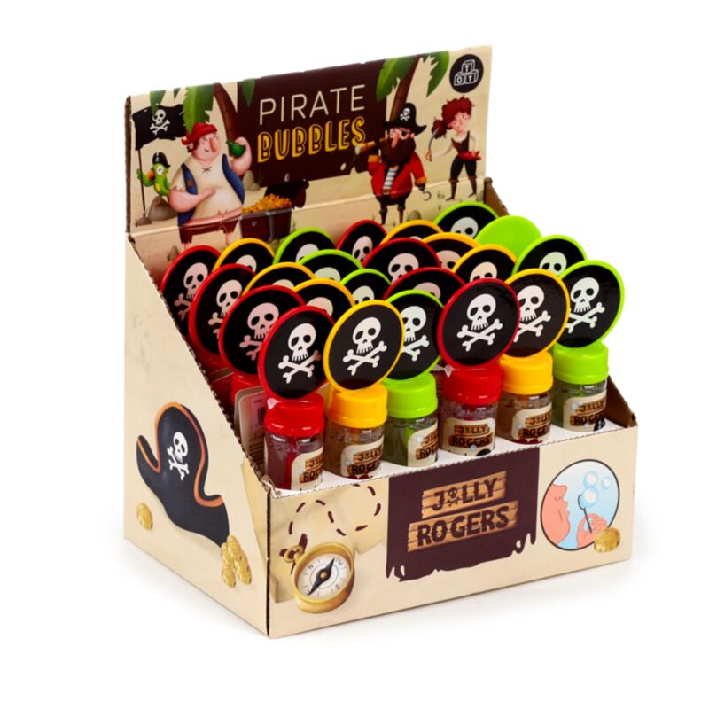 Bubbles de pirate jolly roger