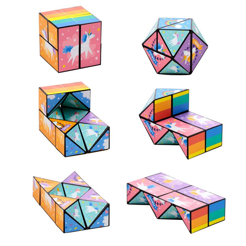 Unicorn Magic Puzzle Cube Toys