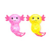 Jouet de stress axolotl aux paillettes compressible